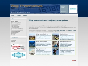 Wagi dla samochodów, kolei i dla przemysłu